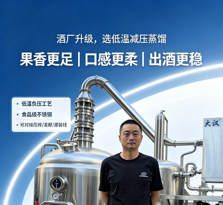 大汉低温酿酒设备的产品